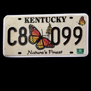 PLAQUE KENTUCKY C8 099