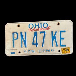 PLAQUE OHIO PN 47 KE 1999
