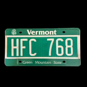 PLAQUE VERMONT HFC 768