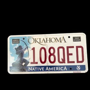 PLAQUE OKLAHOMA 108QED