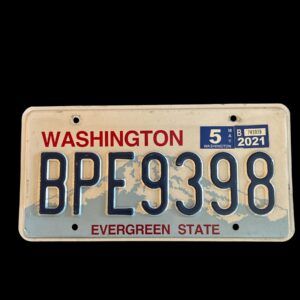 PLAQUE WASHINGTON BPE9398 2021