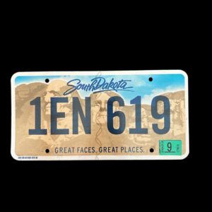 PLAQUE SOUTH DAKOTA 1EN 619 2023