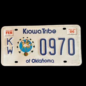 PLAQUE OKLAHOMA KIOWATRIBE KW 0970 2006