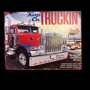 PLAQUE METAL KEEP ON TRUCKIN