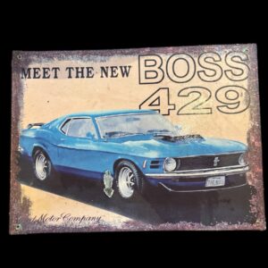 PLAQUE METAL BOSS 429