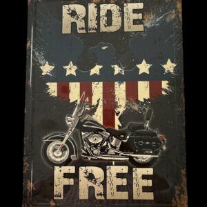 PLAQUE RIDE FREE