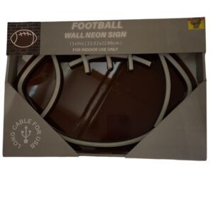 ENSEIGNE NEON BALLON FOOTBALL AMERICAIN