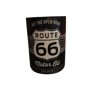 DEMI POT DECORATION MURALE ROUTE 66