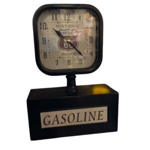 HORLOGE ROUTE 66 GASOLINE