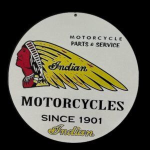 PLAQUE METAL INDIAN