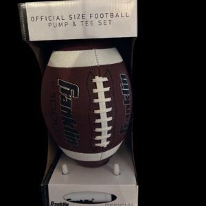 ENSEMBLE BALLON DE FOOTBALL AMERICAIN + POMPE + TEE SHIRT