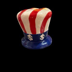 TIRELIRE CHAPEAU ONCLE SAM PATRIOTIQUE
