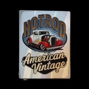 PLAQUE HOT ROD AMERICAN VINTAGE