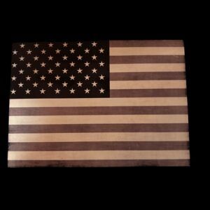 PLAQUE DRAPEAU AMERICAIN