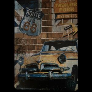 PLAQUE ROUTE 66