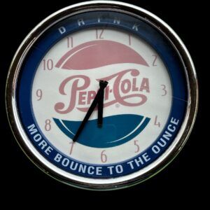 HORLOGE PEPSI COLA
