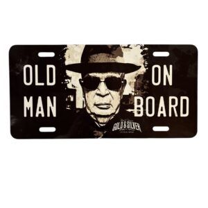 PLAQUE OLD MAN ON BOARD - Richard Harrison - PAWN STARS