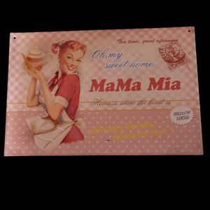 PLAQUE MAMA MIA
