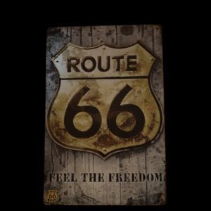 PLAQUE ROUTE 66