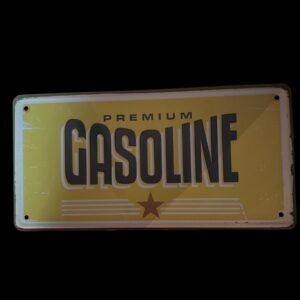 PLAQUE PREMIUM GASOLINE