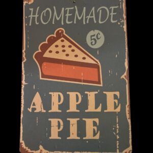 PLAQUE HOMEMADE APPLE PIE