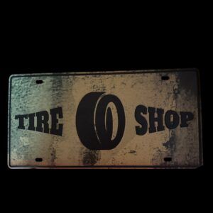 PLAQUE TIRE SHOP