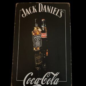 PLAQUE JACK DANIELS COCA COLA