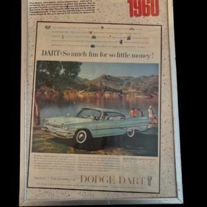 CADRE DODGE DART 1960
