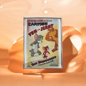 AFFICHE TOM AND JERRY AVEC ENCADREMENT - THE BODYGUARD