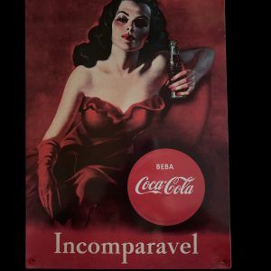 PLAQUE COCA COLA INCOMPARAVEL