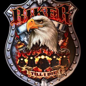 PLAQUE AIGLE BIKER