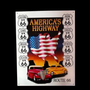 PLAQUE AMERICA'S HIGHWAY