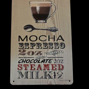 PLAQUE MOCHA ESPRESSO