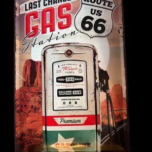 PLAQUE ROUTE US 66 LAST CHANCE
