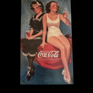 PLAQUE COCA COLA 1886-1936