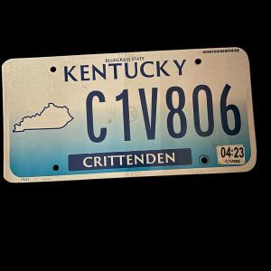 PLAQUE KENTUCKY C1V806