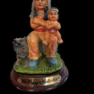 STATUE AMERINDIENNE THE PEGGY'S COLLECTION