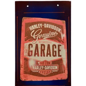 PLAQUE EN CONTREPLAQUE HARLEY DAVIDSON