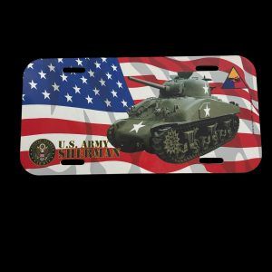PLAQUE US ARMY SHERMAN