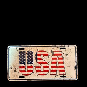 PLAQUE IMMATRICULATION USA