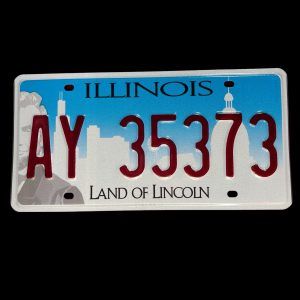 PLAQUE ILLINOIS AY 35373
