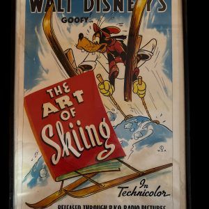 TABLEAU WALT DISNEY'S - GOOFY - THE ART OF SKIING