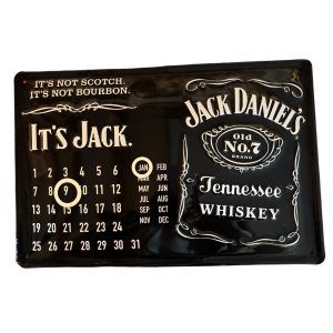 CALENDRIER JACK DANIEL'S OLD N° 7