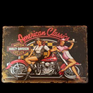 PLAQUE HARLEY DAVIDSON AMERICAN CLASSICS