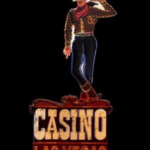 PLAQUE METAL CASINO LAS VEGAS