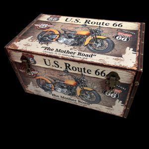 COFFRE DE RANGEMENT ROUTE 66
