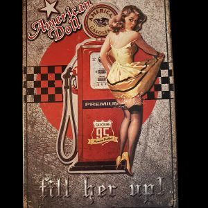 PLAQUE AMERICAN DOLL